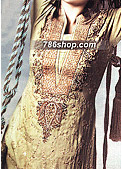 Mehdi Green Chiffon Suit- Pakistani Formal Designer Dress