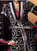 Black Chiffon Suit- Pakistani Formal Designer Dress