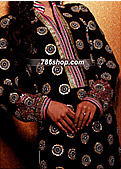 Black Chiffon Suit - Pakistani Formal Designer Dress