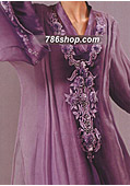 Purple Chiffon Suit 