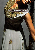 Grey Chiffon Suit- Pakistani Formal Designer Dress