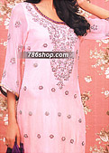 Pink Chiffon Suit- Pakistani Formal Designer Dress