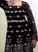 Black Chiffon Suit- Pakistani Formal Designer Dress