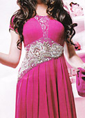 Hot Pink Chiffon Suit- Pakistani Formal Designer Dress