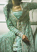 Sea Green Chiffon Suit- Pakistani Party Wear Dress