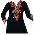 Black Georgette Kurti