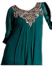 Teal Georgette Kurti