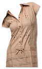 Beige Cotton Kurti