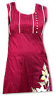 Magenta Georgette Kurti