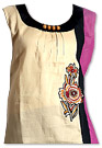 Cream Cotton Kurti