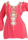Pink Cotton Kurti 