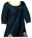 Navy Blue Cotton Kurti 