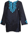 Black Khaddi Cotton Kurti