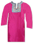 Shocking Pink Khaddi Cotton Kurti