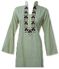 Off-White Khaddi Cotton Kurti