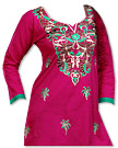 Shocking Pink Cotton Kurti