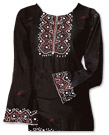 Black Khaddi Cotton Kurti