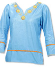 Sky Blue Georgette Kurti