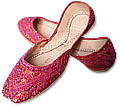 Ladies khussa- Red- Khussa Shoes for Women