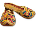 Ladies Slip-on Khussa- Multicolor - Pakistani Khussa Shoes