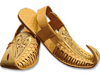 Gents Chappal- Light Brown- Pakistani Khussa for Men