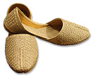 Gents Khussa- Light Golden- Khussa Shoes for Men