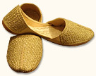 Gents Khussa- Golden- Khussa Shoes for Men