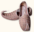 Gents Khussa- Golden/Brown- Pakistani Khussa for Men