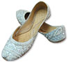 Ladies khussa- Off-white- Pakistani Khussa Shoes