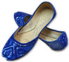Ladies khussa- Royal Blue- Pakistani Khussa Shoes