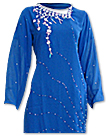 Royal Blue Georgette Trouser Suit- Indian Dress