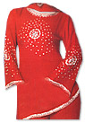 Red Georgette Trouser Suit- Indian Dress