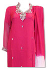 Hot Pink Chiffon Suit- Indian Dress