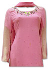 Pink Chiffon Suit- Indian Semi Party Dress