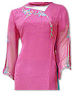 Hot Pink/Turquoise Chiffon Suit- Indian Semi Party Dress