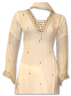 White Chiffon Suit- Indian Dress