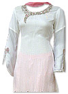 White/Pink Chiffon Suit- Indian Dress