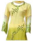 Yellow/Green Chiffon Suit- Indian Dress