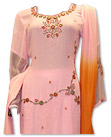 Pink Chiffon Suit- Indian Semi Party Dress