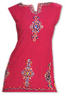 Maroon Georgette Trouser Suit- Indian Semi Party Dress