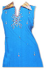 Turquoise/Yellow Georgette Suit- Pakistani Casual Clothes