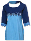 Blue Georgette Suit - Pakistani Casual Dress