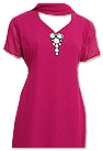 Magenta Georgette Suit- Pakistani Casual Dress