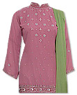 Tea Pink/Green Georgette Suit- Indian Dress