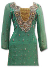 Green Chiffon Suit