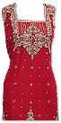 Red Chiffon Suit