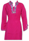 Hot Pink/Turquoise Chiffon Suit