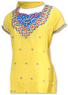 Yellow Chiffon Trouser Suit- Indian Dress