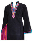 Black/Orange Chiffon Suit- Indian Dress