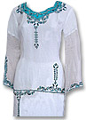 White Chiffon Suit- Indian Dress